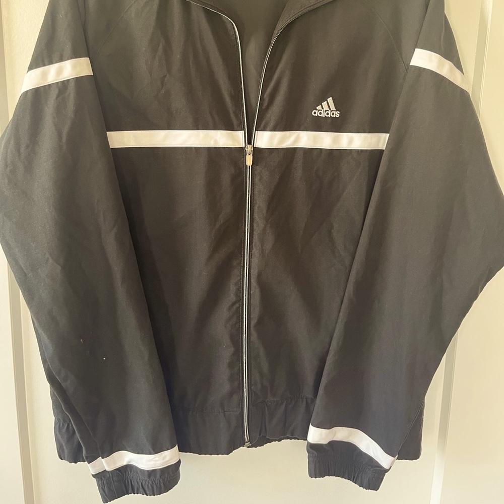 Black Adidas jacket